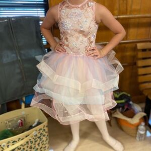 Revolution Dancewear, Tulle, sequin, ballet, dance costume, girls, size L